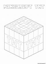 Minecraft Coloring Pages Printable Tnt Scribblefun Kids Colouring sketch template