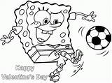 Coloring Spongebob Pages Valentine Library Clipart sketch template