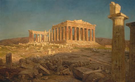 parthenon frederic edwin church  work  art