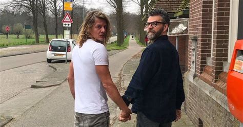 gay couple attack dutch politicians hold hands in public