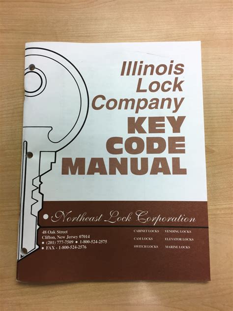 illinois lock company key code manual