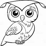 Owl Coloring Cute Pages Owls Graduation Popular Coloringbay sketch template