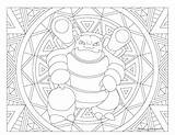 Pokemon Coloring Blastoise Pages Windingpathsart Adult Printable Mandala Kanto Sheets Visit Getcolorings Educare Info Caterpie sketch template