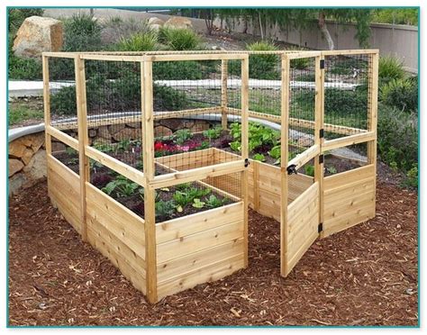 ground vegetable garden box plans home improvement