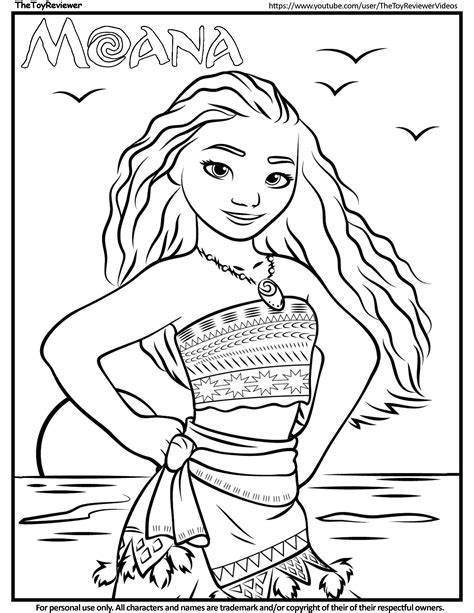 moana coloring page click  picture    coloring