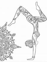 Coloring Yoga Mandala Meditation Pages Book Mandalas Poses Adults Issuu Coloriage sketch template