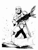 Trooper Clone Airborne Clones Helmet Colouring Drawings Zubby Darth sketch template