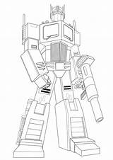 Transformers Ironhide Hold Optimus Prime Pages Coloring Gun sketch template