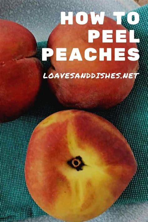 peel peaches   peel peaches peach dinner recipes easy quick