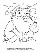 Coloring Pages Night Christmas Before Twas Printable Gif Popular Choose Board Coloringhome sketch template