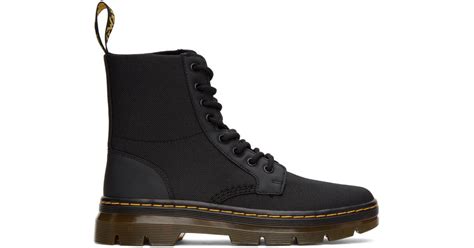 dr martens tract fold boots black for men save 62 lyst