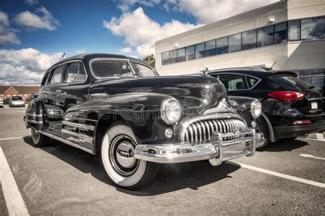 vintage buick  car editorial photography image  exposed