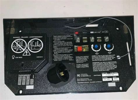 sears craftsman   receiver logic board tillescenter industrial electrical logic products
