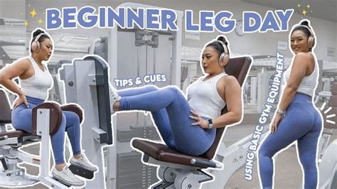 beginner leg day  basic gym equipment revolutionfitlv