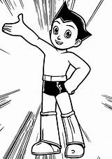 Astro Boy Coloring Pages Wecoloringpage sketch template