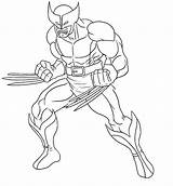 Wolverine Coloring Pages Printable Men Super Marvel Heroes Makalenin Kaynağı Boyama Sayfaları sketch template