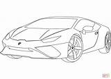 Lamborghini Huracan Egoista Aventador Supercoloring Malvorlage Supercars sketch template