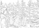 Lucy Edmund Narnia Hellokids sketch template