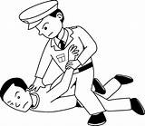 Arrest Clipart Arresting Police Clip Someone イラスト 逮捕 Cliparts Man Cop Draw Library People Clipground Panda 20clipart 警察 Use sketch template