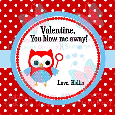 items similar  valentines day tag  blow   bubble