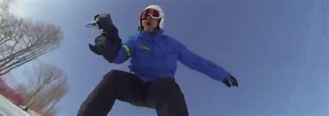 bbc reporter graham bell can still ski