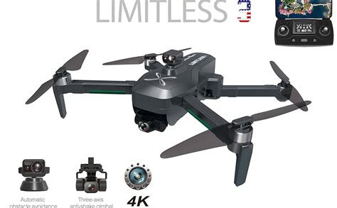 drone  pro limitless  gps  uhd camera drone  adults  evo