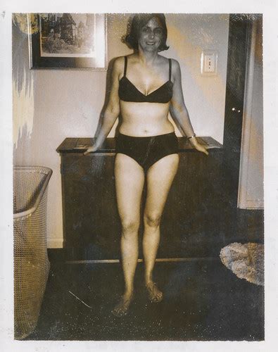 polaroid of a woman in underwear 1 july 3 1964 simpleinsomnia flickr