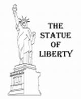 Liberty Statue Coloring Pages Kids Color Patrioticcoloringpages sketch template