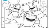 Shark Coloring Pages Hungry Getcolorings Great sketch template