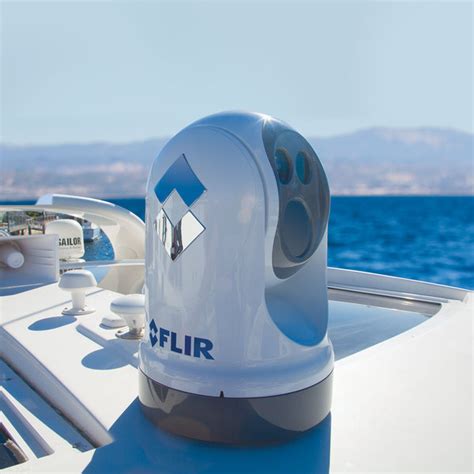 flir mxr multi sensor thermal night vision camera  video tracking west marine