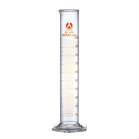 ml borosilicate glass measuring cylinder appleton woods limited