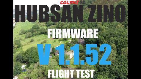hubsan zino firmware  flight test youtube