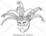 Venetian Masque Carnival Masken Maske Venedig Masquerade Venitien Antifaz Dibujo Venezianische Venecia Venice Venitian Depuis sketch template