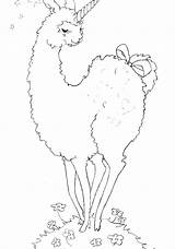 Alpaca Getcolorings sketch template