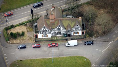 stratford house birmingham   air aerial photographs  great
