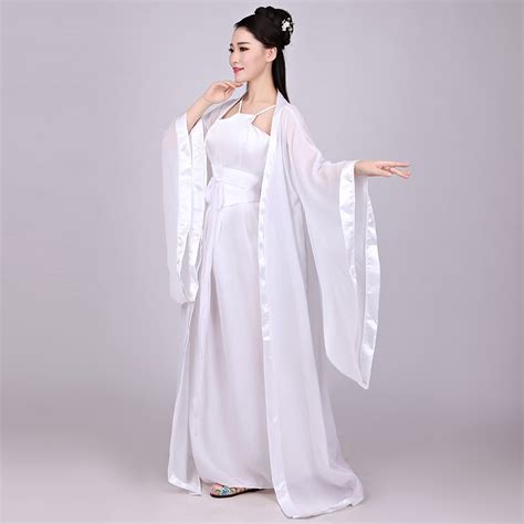 2019 summer chinese traditional women white hanfu clothing hanfu dress