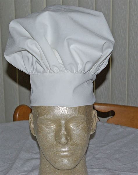 white chef hat personalize     agifttotreasure  etsy