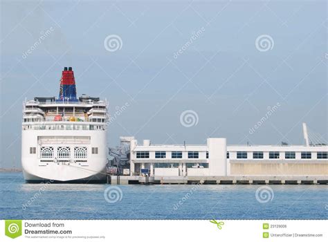 ferry terminal stock photo image  transportation anchor