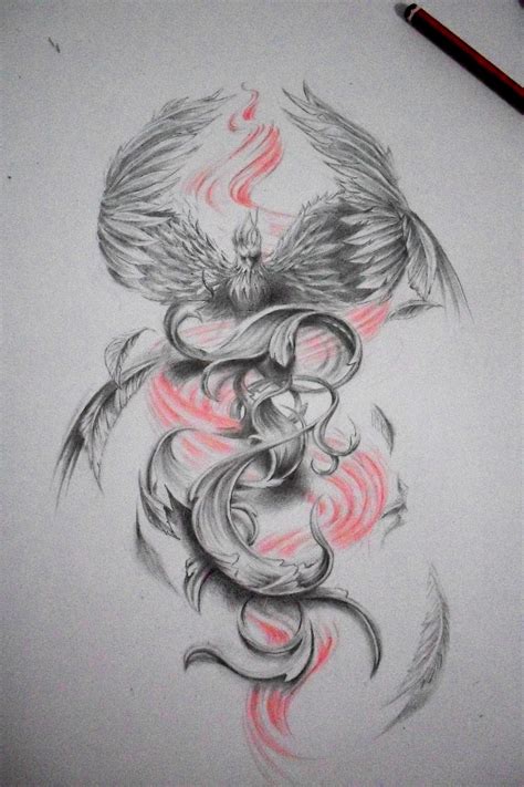 phoenix draw tattoo design tattoo dragon  phoenix phoenix tattoo