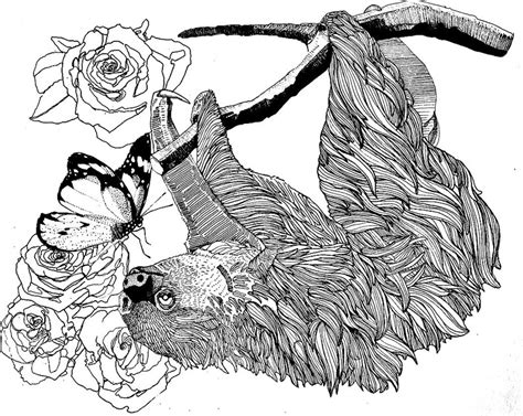 coloring pages land animals instant  etsy