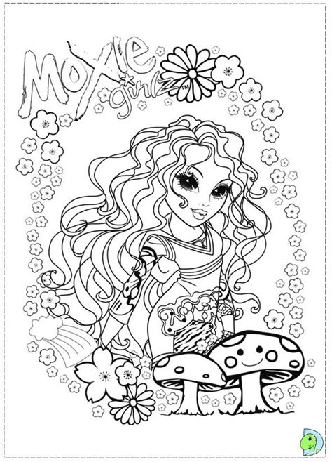 moxie girlz colouring page coloring pages coloring books cute