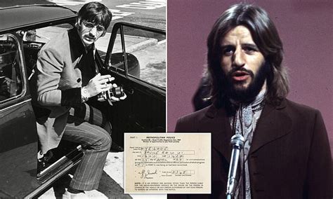 Ringo Starr S Parking Ticket To Go Under The Hammer For £
