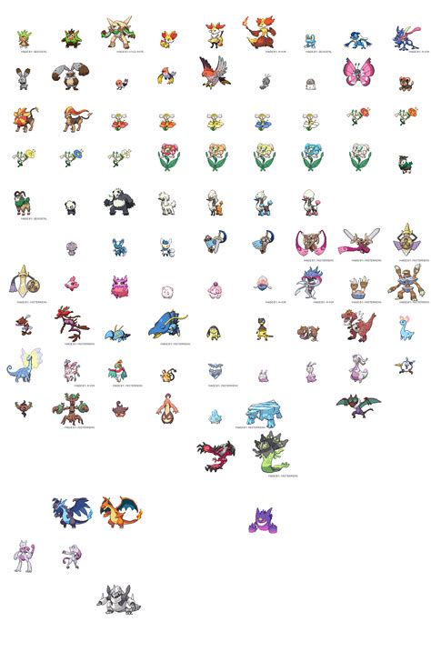 Pokemon Xy Sprites Old Will Be Updated Maybe By