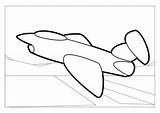 Flugzeug Malvorlage Ausmalbilder sketch template