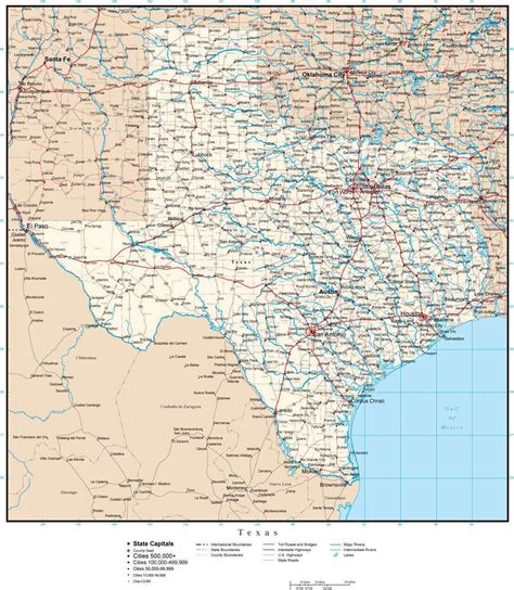 texas map  adobe illustrator vector format