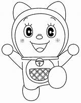 Doraemon Mewarnai Imagehd Tsgos Wecoloringpage Sketsa Hitam Doremon Sheets Gian Minion Arti Kombinasi sketch template