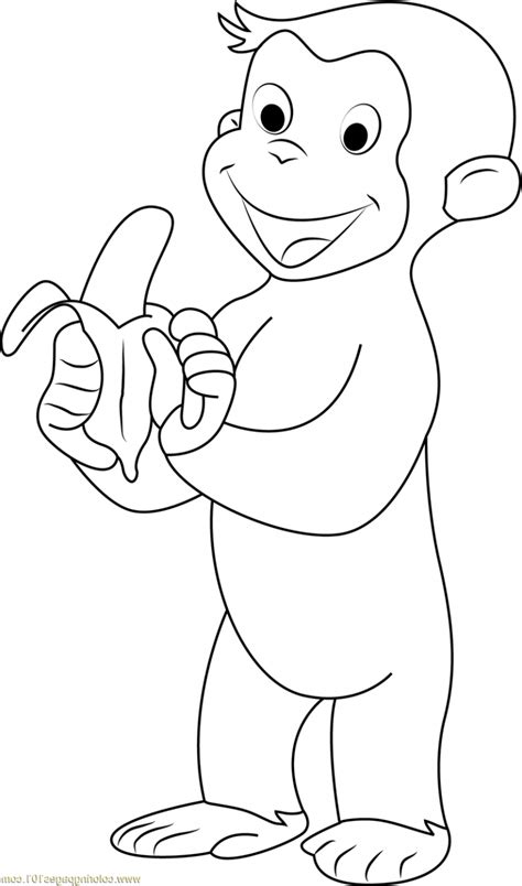 curious george coloring pages educative printable curious george