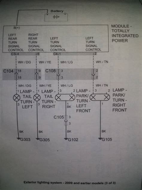 electrical turn signal problem   understanding wiring diagram motor vehicle