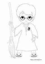 Harry Quidditch Nimbus sketch template