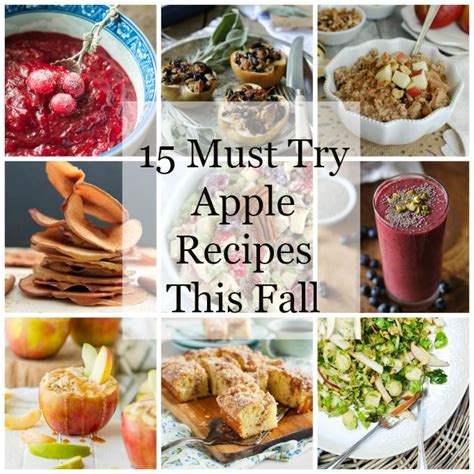 15 Must Try Apple Recipes This Fall A Cedar Spoon